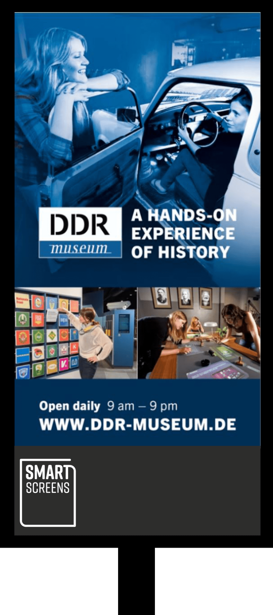 DigitalScreen_Kampangenbeispiel_DDR_Museum