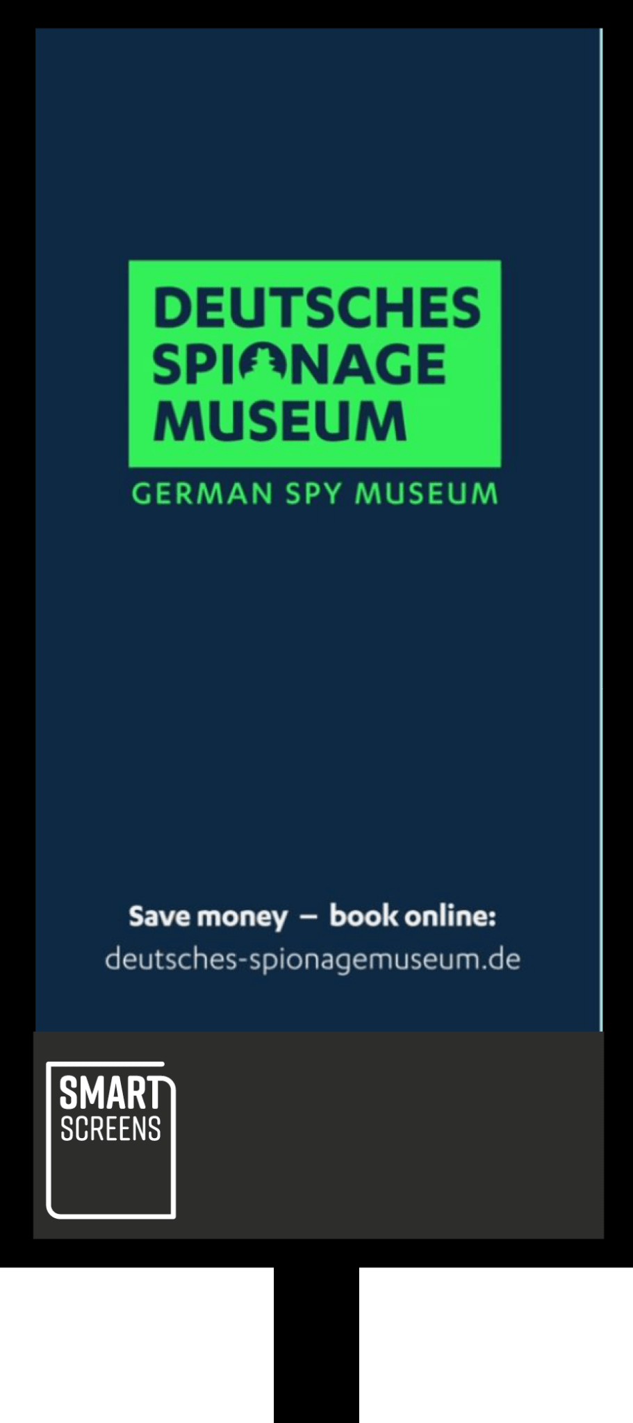 DigitalScreen_Kampangenbeispiel_Spionage_Museum